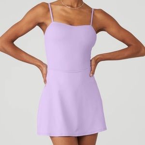 Alo yoga alosoft tennis dress- size s - lavender- new without tags- sold out